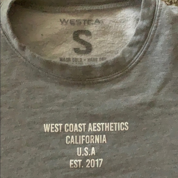Westca cropped sweatshirt - Picture 2 of 2